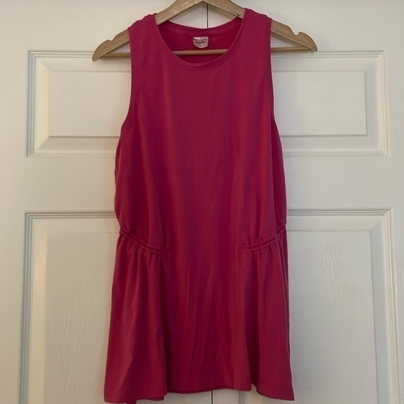Athleta Tops - Athleta pink tunic tank top